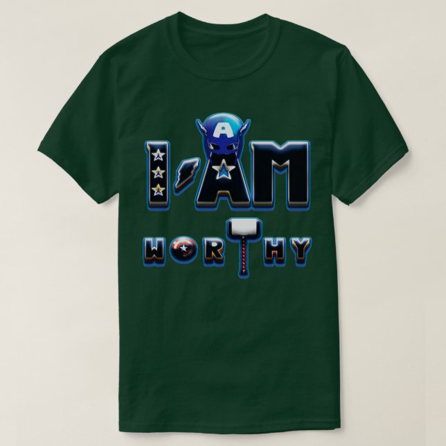 Worthy Arvor T Shirt (Design framsida)