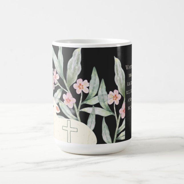 Worthy Is The Lamb Coffee Mug Kaffemugg (Center)