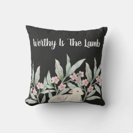 Worthy Is The Lamb Sweatshirt Kudde