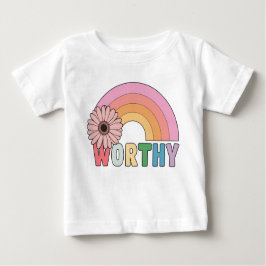 Worthy Rainbow Bloom T Shirt