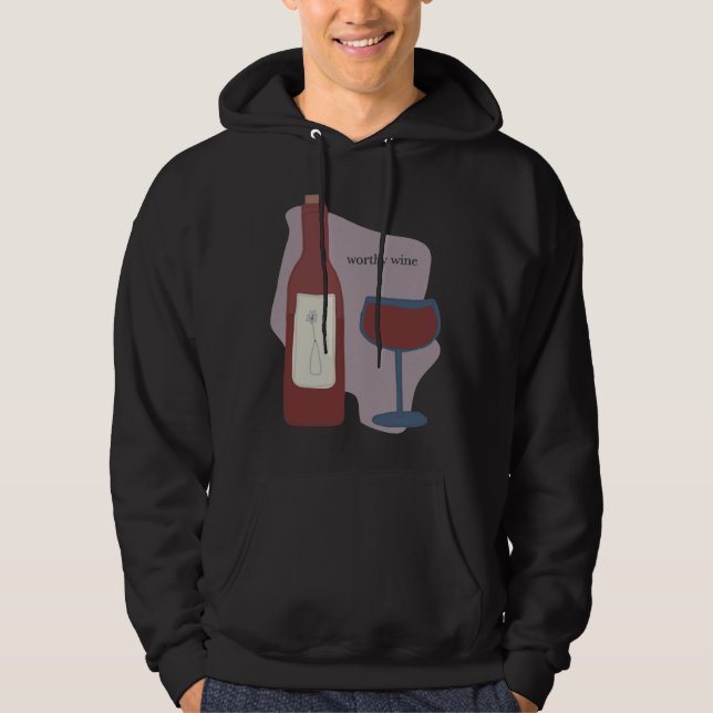 Worthy Vin Hoodie (Framsida)