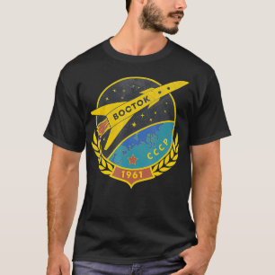 Wostok Sputnik Sovjetunionen Sovjetunionens rymdpr T Shirt