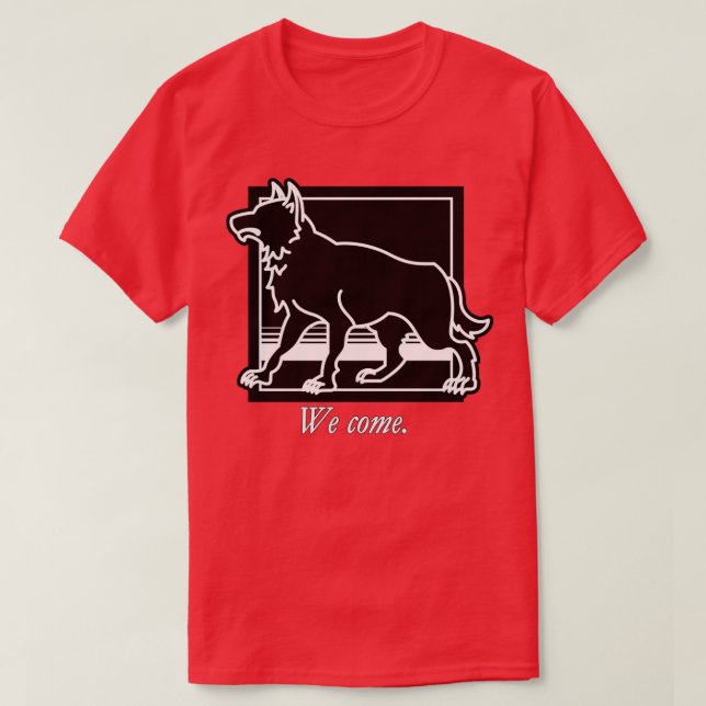 WOT-Varg kapitelikon med citat T Shirt (Design framsida)