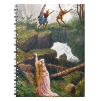 Wotan och Hunding, anteckningsbok