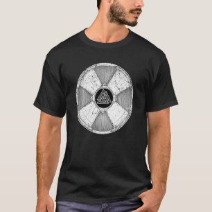 Wotan Valknut Symbol Viking Shield T Shirt