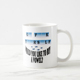 Woul gillar du köp en vokal? kaffemugg