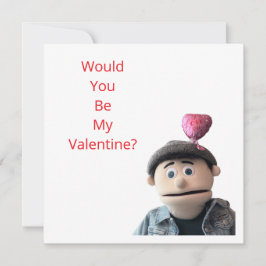 Would You Be My Valentine? Julkort