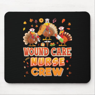 Wound Care Nurse Crew Turkiet-Thanksgivingen tacks Musmatta