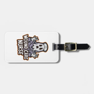 Wound Care Nurse Ghoul Ghost Nurse Halloween Gift Bagagebricka
