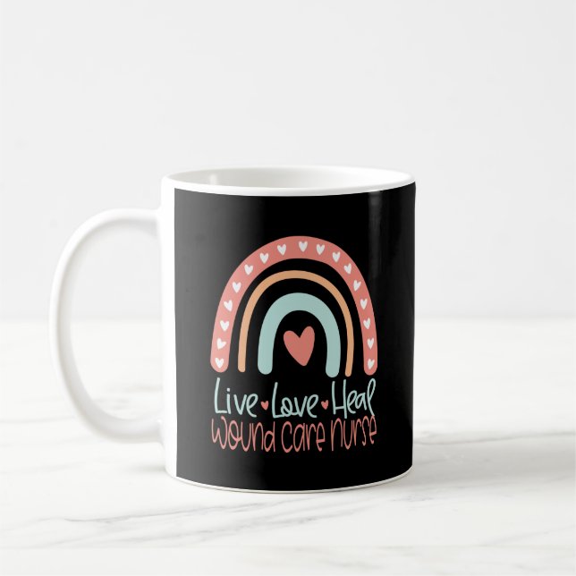 Wound Care Nurse Gift Kaffemugg (Vänster)