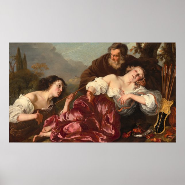 Wound Dorinda - Louis Vallée Fine Art Poster (Framsidan)