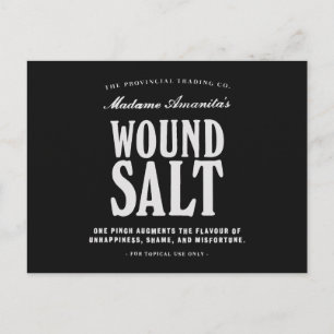 Wound Salt - vykort