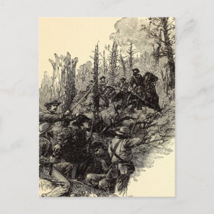 Wounding of Gen. Longstreet Vykort
