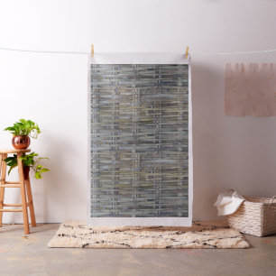 Woven bamboo mönster tyg