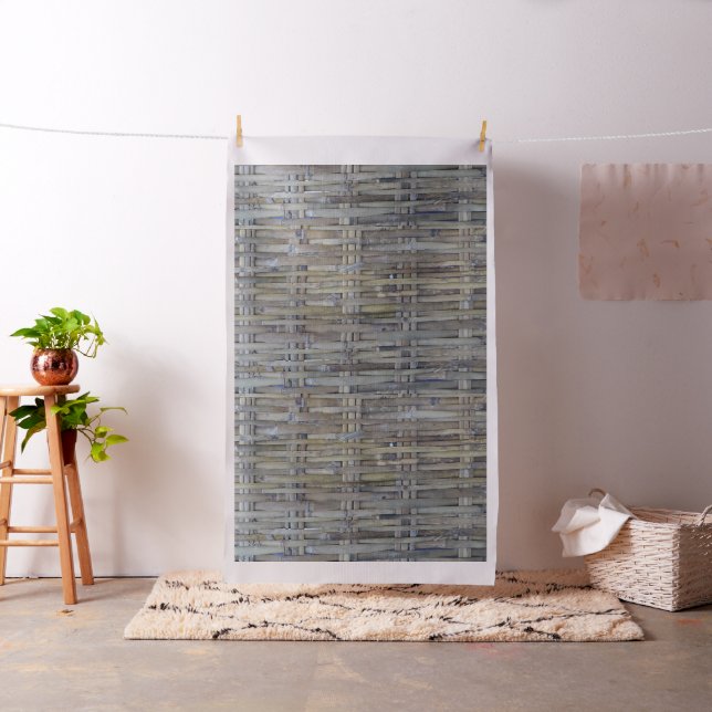 Woven bamboo mönster tyg (In Situ)