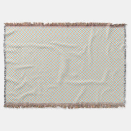 Woven blanket displayed in two orientations filt