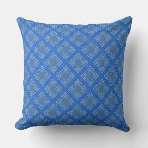 Woven Blue Färg Jeans Kudde