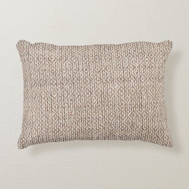 Woven Fabric Rustic Pattern  Prydnadskudde (Framsidan)