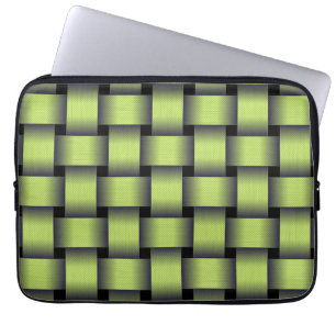 Woven Greenery Laptop Fodral