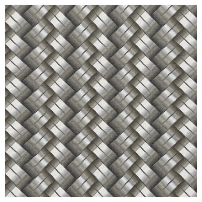 Woven metall mönster tyg (Närbild)