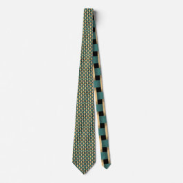 Woven Mönster Tie Slips