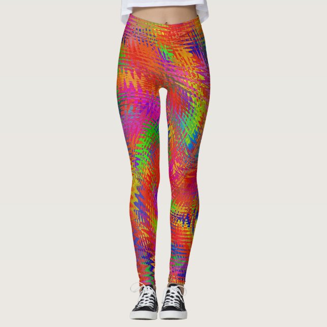 Woven Rainbow Leggings (Framsida)