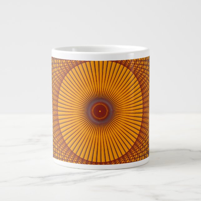 Woven Sunburst Jumbo Mugg (Framsidan)