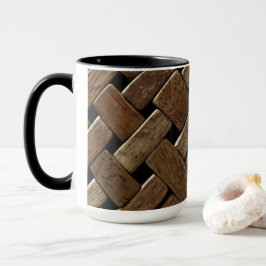Woven Wood #3 Mugg