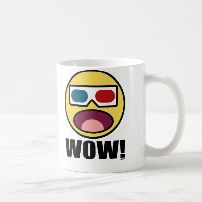 Wow! 3d kaffemugg (Höger)