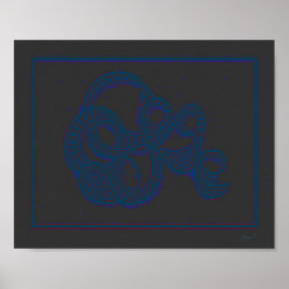 "Wow Abstract version 99" nedladdning eller affisc Poster