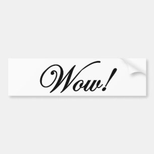 Wow! Bildekal