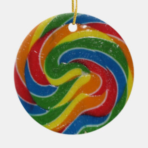 WOW. Det är en Flippin Huge Lollipop Ornament