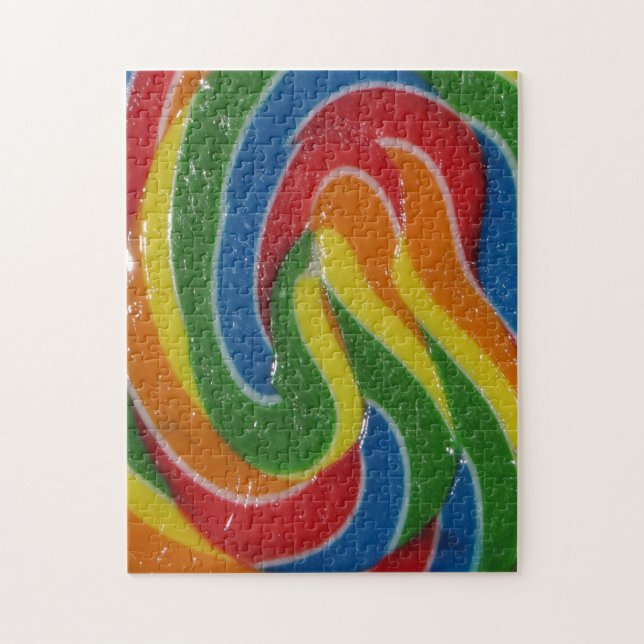 WOW. Det här är ett Vänppin Huge Lollipop Puzzle Pussel (Vertikal)