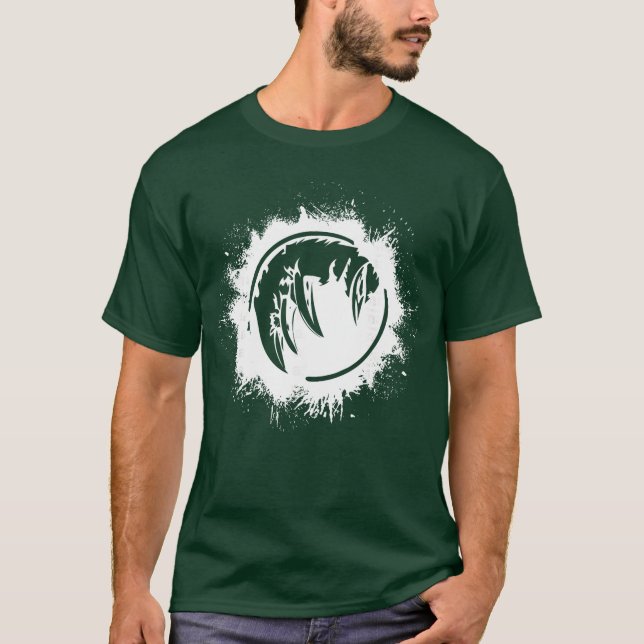 Wow Druid Rollspelande Gamer familj T Shirt (Framsida)