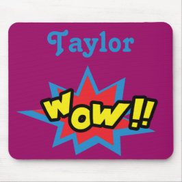 Wow för popup-roligt musmatta