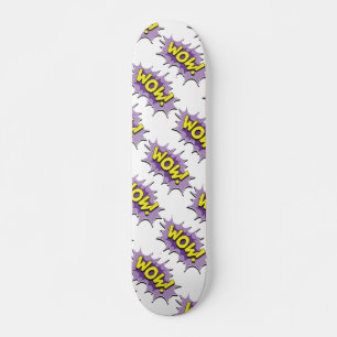 Wow för stil för popkonst komisk skateboard bräda 20 cm