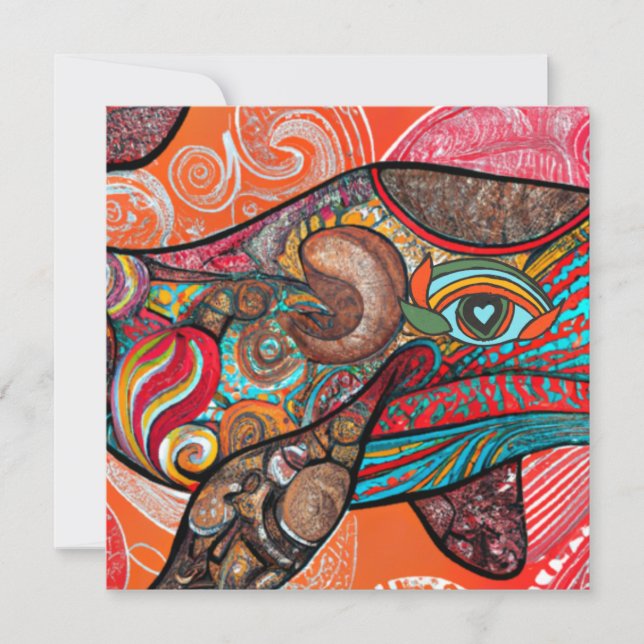 Wow för val julkort (Framsida)