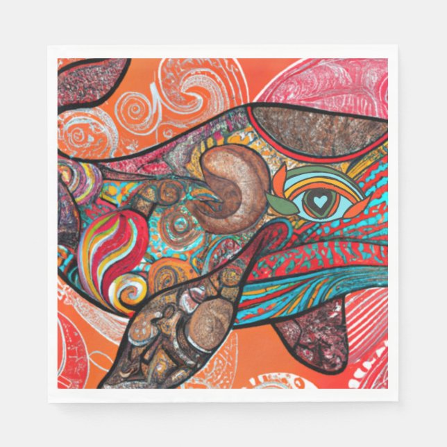 Wow för val pappersservett (Framsidan)