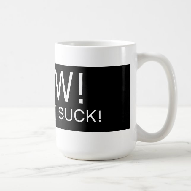 WOW GJORDE SOM SUGER! - Kaffemugg (Höger)