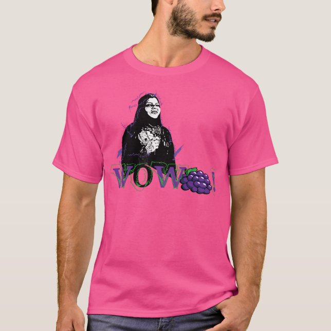 Wow Grape T Shirt (Framsida)