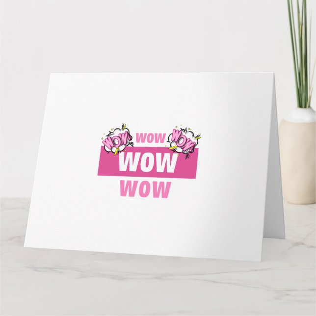 wow gratis dag Klassiker Kort (Framsida)