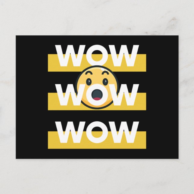 wow gratis dag Klassiker  Vykort (Framsida)