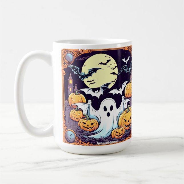 Wow Halloween Thrill Kaffemugg (Vänster)