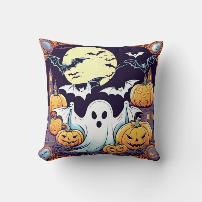 Wow Halloween Thrill Kudde (Framsida)