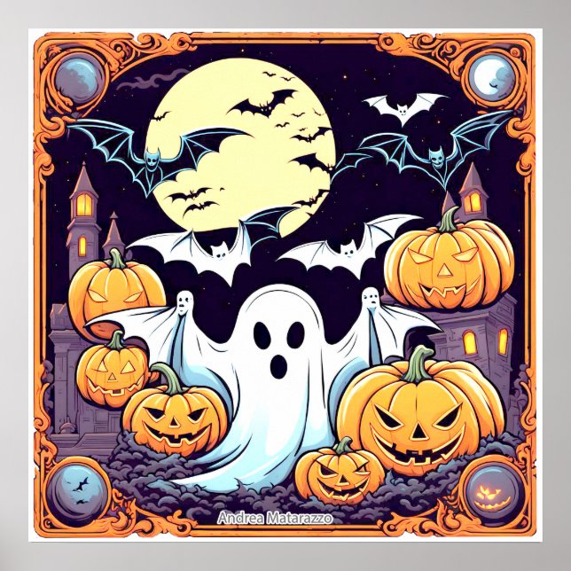 Wow Halloween Thrill Poster (Framsidan)