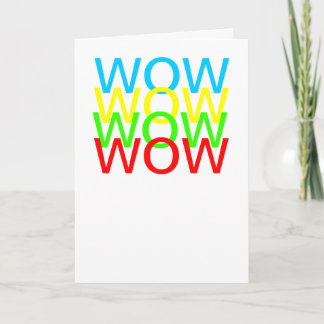 wow! Inte din födelsedag! Kort