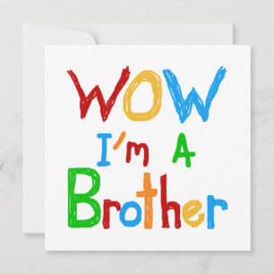WOW: Jag är broder T-shirts och GIfts