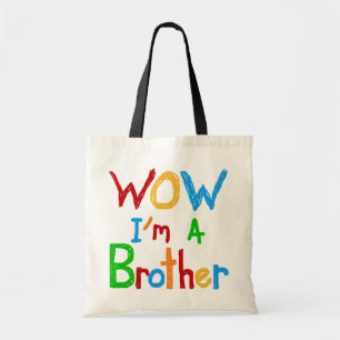 WOW: Jag är broder T-shirts och GIfts Tygkasse