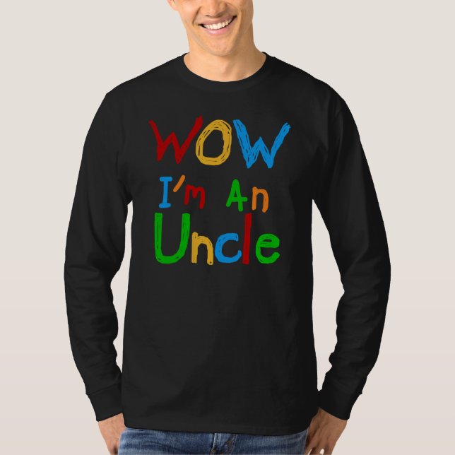 WOW: Jag är farbror T-shirts och GIfts (Framsida)