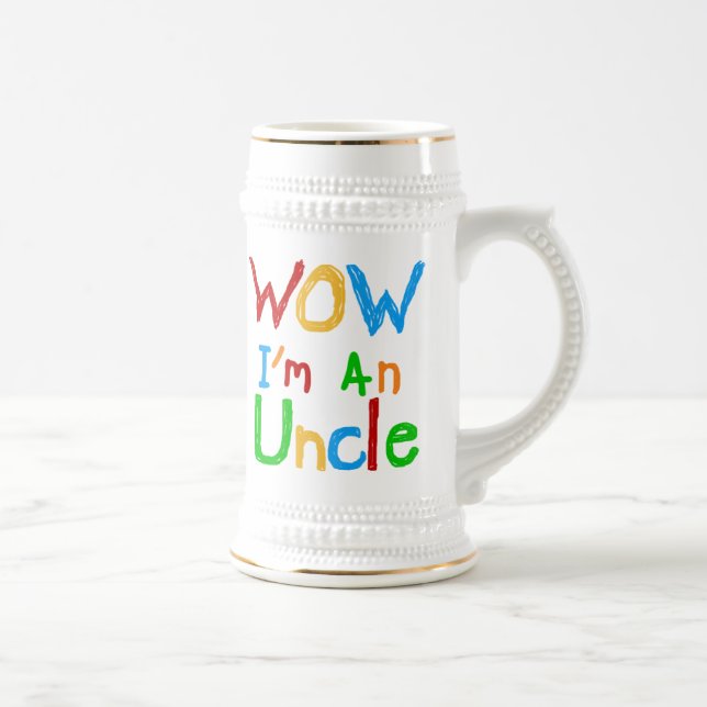 WOW: Jag är farbror T-shirts och GIfts Sejdel (Höger)